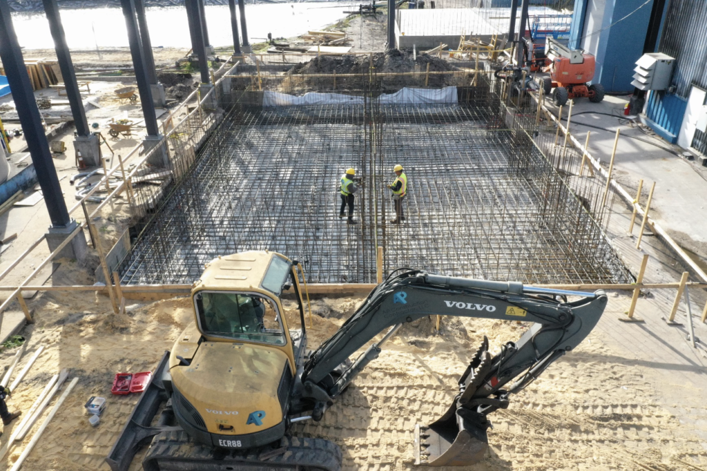 from material procurement to project completion